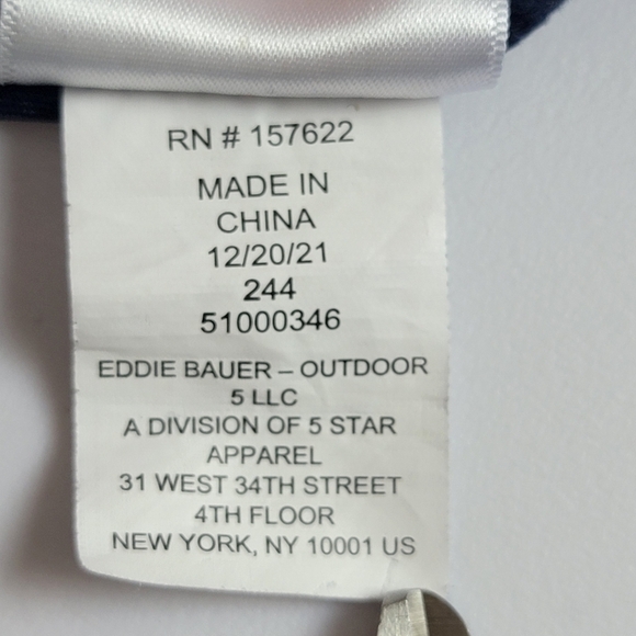 Eddie Bauer Navy Rainer Classic Nylon Hiking/Pickleball Active Skirt/Skort Sz M - Picture 11 of 11